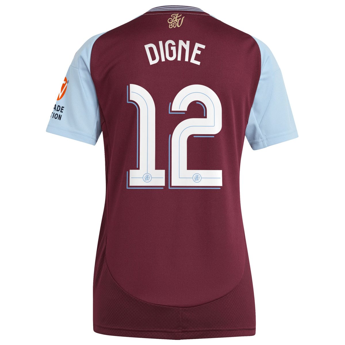 aston villa adidas home shirt 2024-25 – womens with digne 12 cup printing Collection - Aston Villa Fan Shop Official Gear