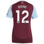aston villa adidas home shirt 2024-25 – womens with digne 12 printing Collection - Aston Villa Fan Shop Official Gear