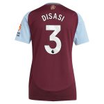 aston villa adidas home shirt 2024-25 – womens with disasi 3 printing Collection - Aston Villa Fan Shop Official Gear