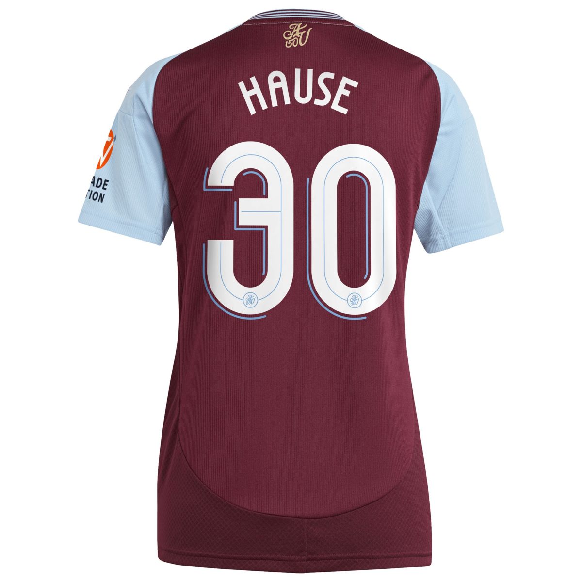 aston villa adidas home shirt 2024-25 – womens with hause 30 cup printing Collection - Aston Villa Fan Shop Official Gear