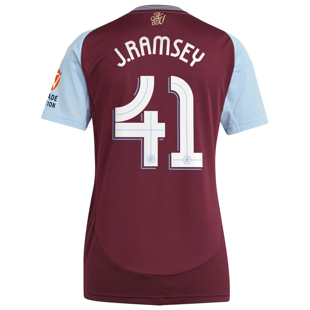aston villa adidas home shirt 2024-25 – womens with j. ramsey 41 cup printing Collection - Aston Villa Fan Shop Official Gear