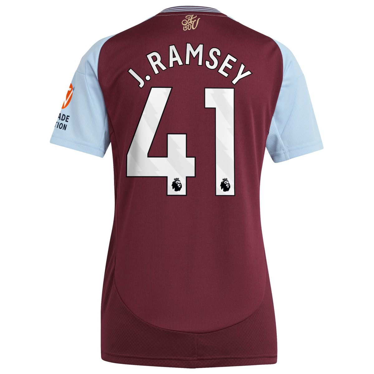 aston villa adidas home shirt 2024-25 – womens with j. ramsey 41 printing Collection - Aston Villa Fan Shop Official Gear