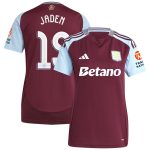 aston villa adidas home shirt 2024-25 – womens with jaden 19 cup printing Collection - Aston Villa Fan Shop Official Gear