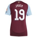 aston villa adidas home shirt 2024-25 – womens with jaden 19 cup printing Collection - Aston Villa Fan Shop Official Gear