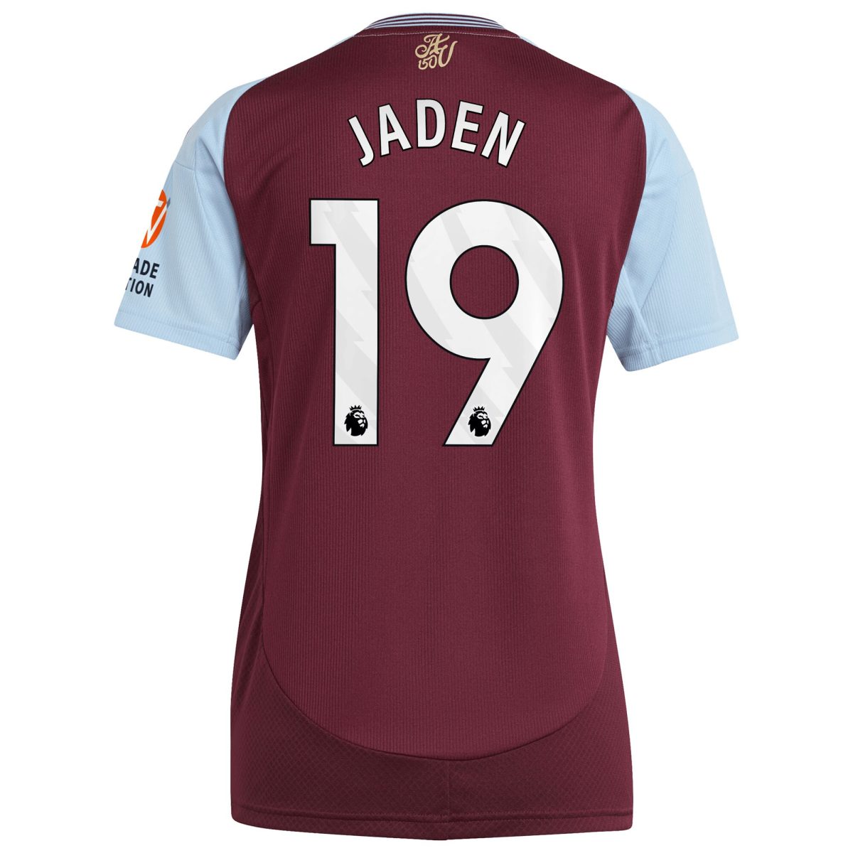 aston villa adidas home shirt 2024-25 – womens with jaden 19 printing Collection - Aston Villa Fan Shop Official Gear