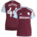 aston villa adidas home shirt 2024-25 – womens with kamara 44 cup printing Collection - Aston Villa Fan Shop Official Gear