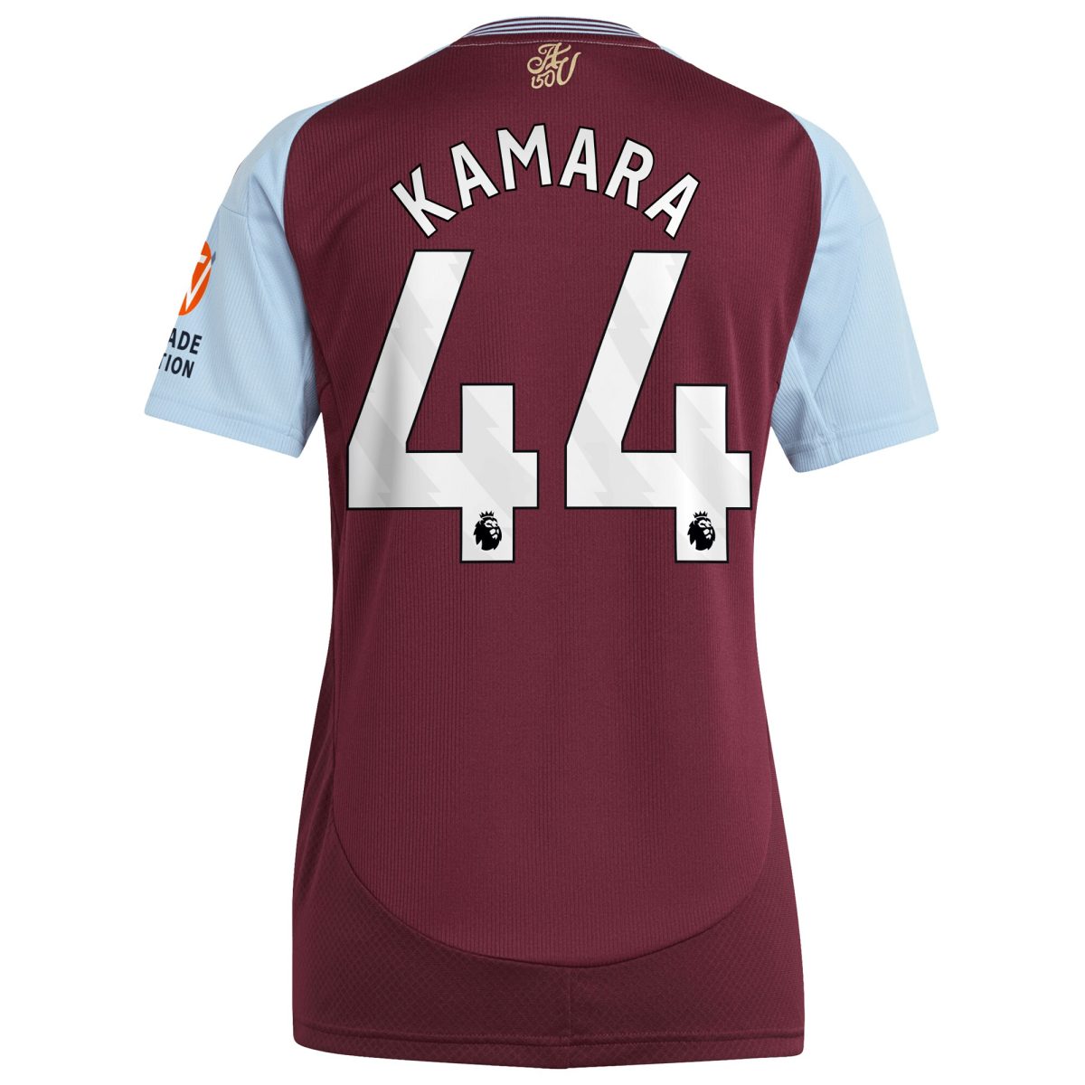 aston villa adidas home shirt 2024-25 – womens with kamara 44 printing Collection - Aston Villa Fan Shop Official Gear