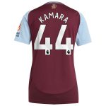 aston villa adidas home shirt 2024-25 – womens with kamara 44 printing Collection - Aston Villa Fan Shop Official Gear
