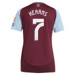 aston villa adidas home shirt 2024-25 – womens with kearns 7 cup printing Collection - Aston Villa Fan Shop Official Gear