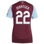 aston villa adidas home shirt 2024-25 – womens with maatsen 22 cup printing Collection - Aston Villa Fan Shop Official Gear