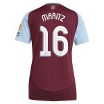 aston villa adidas home shirt 2024-25 – womens with maritz 16 cup printing Collection - Aston Villa Fan Shop Official Gear