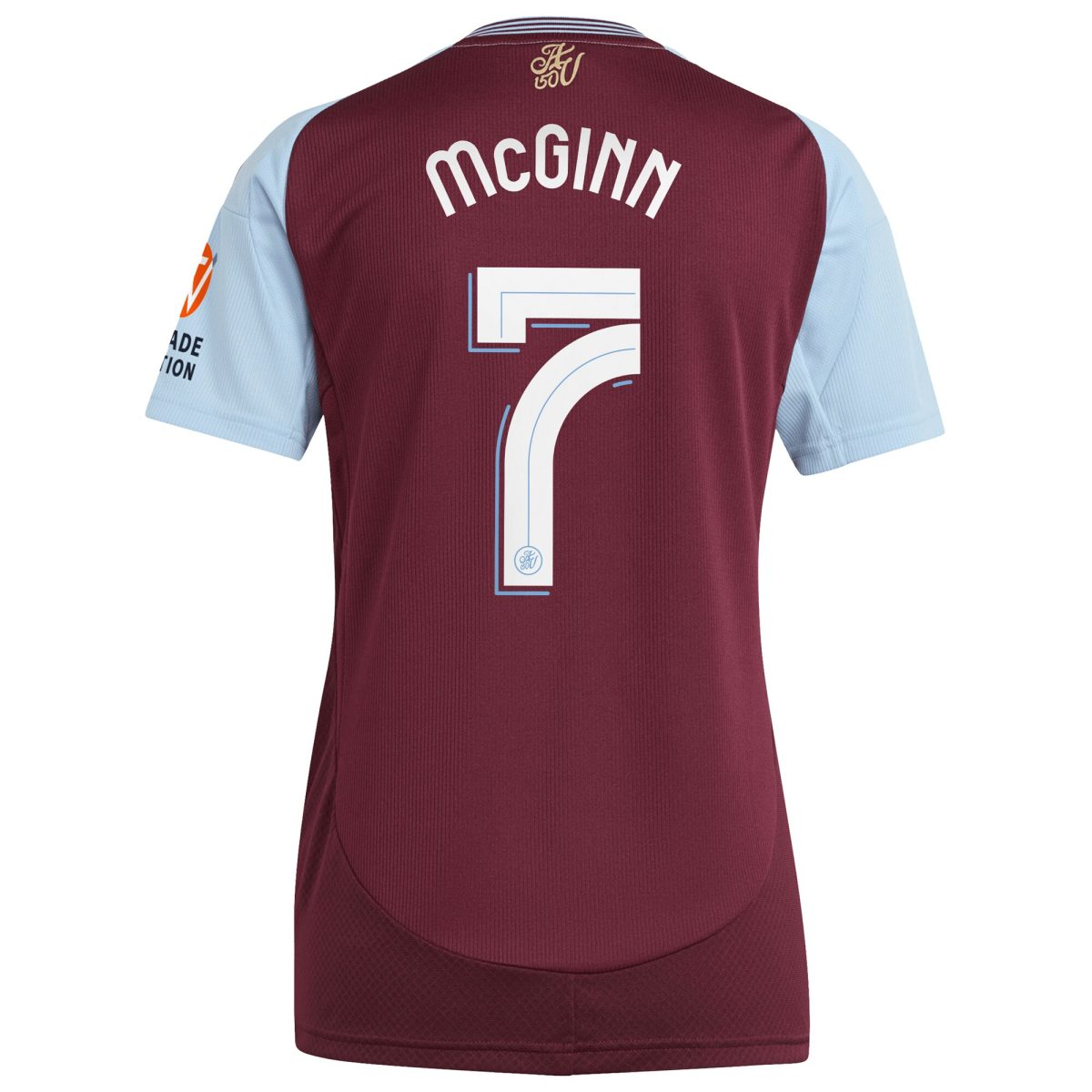 aston villa adidas home shirt 2024-25 – womens with mcginn 7 cup printing Collection - Aston Villa Fan Shop Official Gear