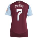 aston villa adidas home shirt 2024-25 – womens with mcginn 7 cup printing Collection - Aston Villa Fan Shop Official Gear