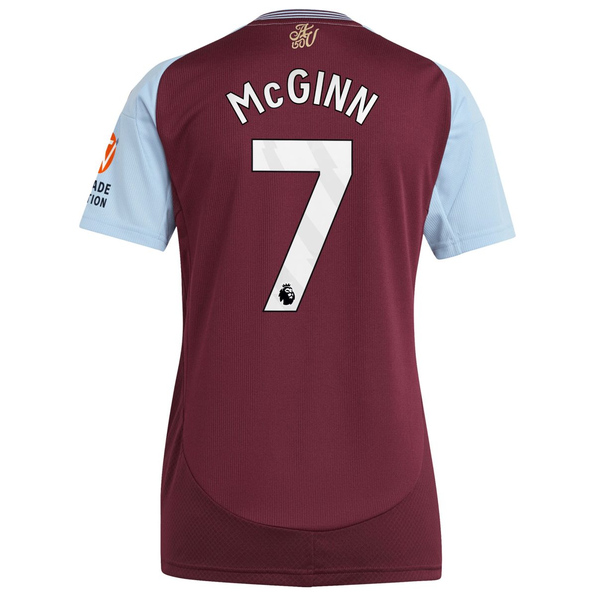 aston villa adidas home shirt 2024-25 – womens with mcginn 7 printing Collection - Aston Villa Fan Shop Official Gear