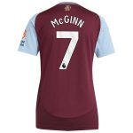 aston villa adidas home shirt 2024-25 – womens with mcginn 7 printing Collection - Aston Villa Fan Shop Official Gear