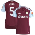 aston villa adidas home shirt 2024-25 – womens with mings 5 cup printing Collection - Aston Villa Fan Shop Official Gear