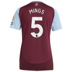 aston villa adidas home shirt 2024-25 – womens with mings 5 printing Collection - Aston Villa Fan Shop Official Gear