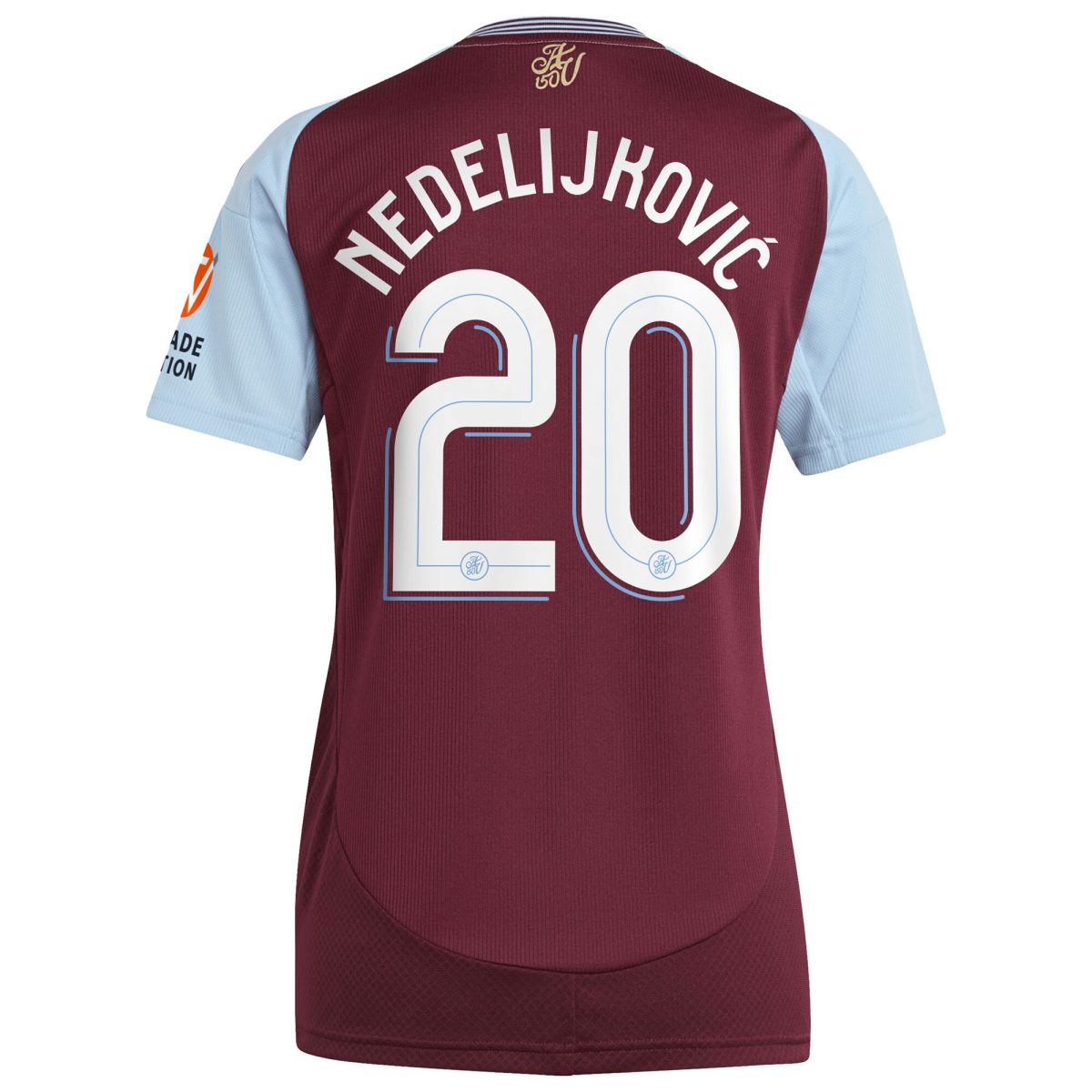 aston villa adidas home shirt 2024-25 – womens with nedeljković 20 cup printing Collection - Aston Villa Fan Shop Official Gear