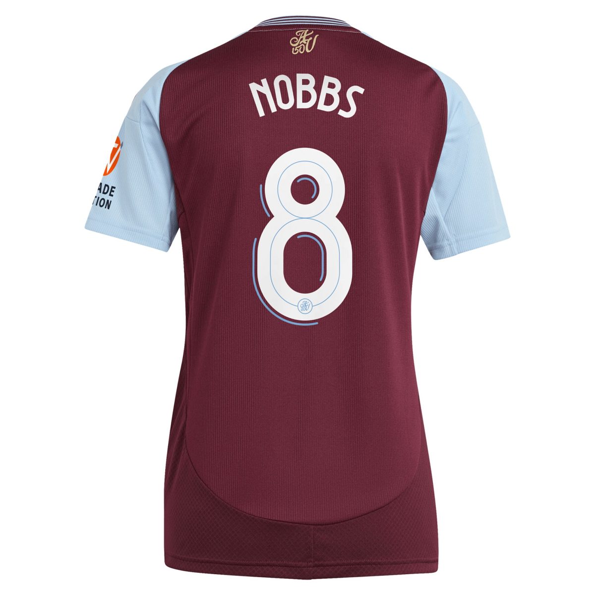 aston villa adidas home shirt 2024-25 – womens with nobbs 8 cup printing Collection - Aston Villa Fan Shop Official Gear