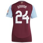 aston villa adidas home shirt 2024-25 – womens with onana 24 cup printing Collection - Aston Villa Fan Shop Official Gear