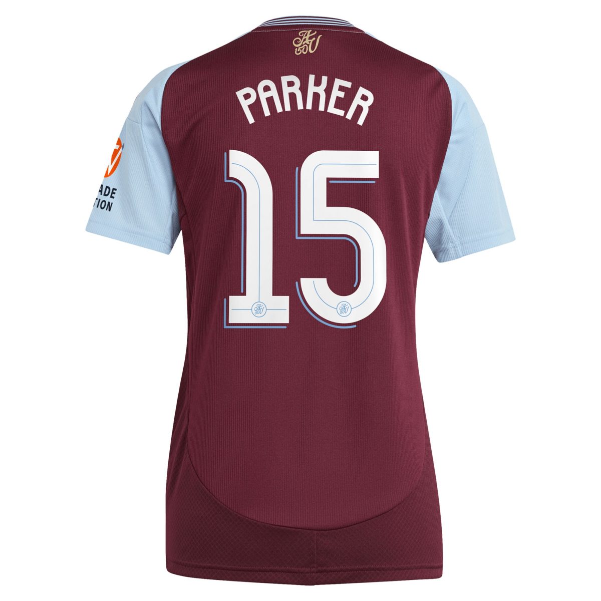 aston villa adidas home shirt 2024-25 – womens with parker 15 cup printing Collection - Aston Villa Fan Shop Official Gear