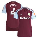 aston villa adidas home shirt 2024-25 – womens with patten 4 cup printing Collection - Aston Villa Fan Shop Official Gear