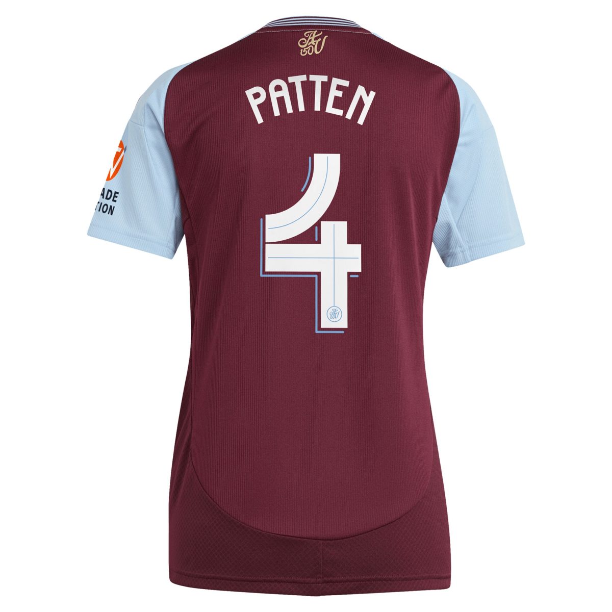 aston villa adidas home shirt 2024-25 – womens with patten 4 cup printing Collection - Aston Villa Fan Shop Official Gear