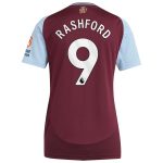 aston villa adidas home shirt 2024-25 – womens with rashford 9 printing Collection - Aston Villa Fan Shop Official Gear