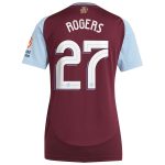aston villa adidas home shirt 2024-25 – womens with rogers 27 cup printing Collection - Aston Villa Fan Shop Official Gear