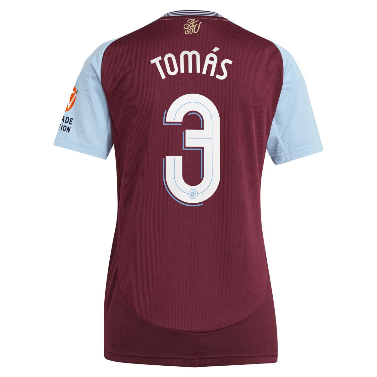 aston villa adidas home shirt 2024-25 – womens with tomás 3 cup printing Collection – Aston Villa Fan Shop Official Gear Collection - Aston Villa Fan Shop Official Gear