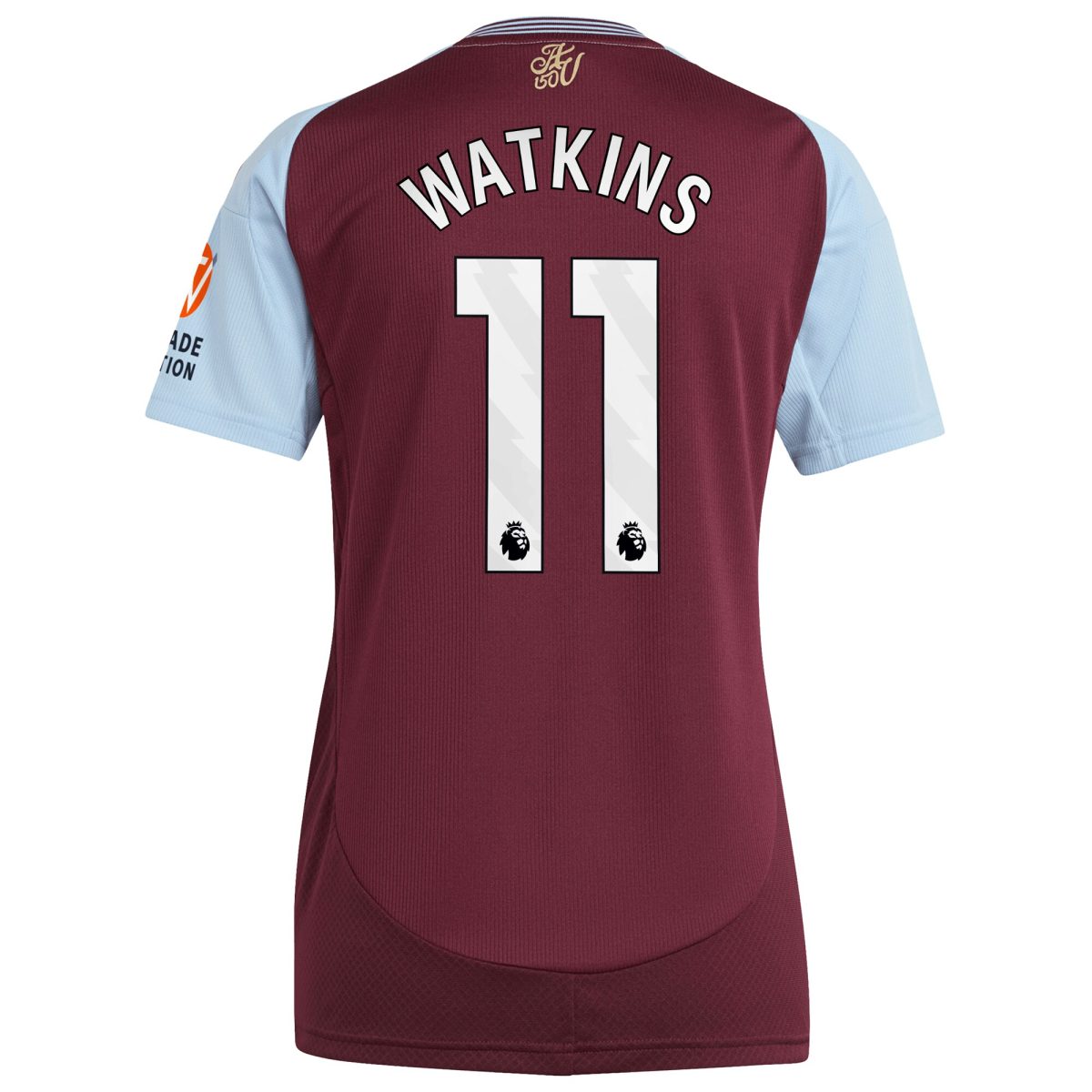 aston villa adidas home shirt 2024-25 – womens with watkins 11 printing Collection - Aston Villa Fan Shop Official Gear