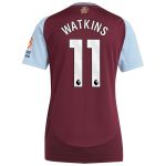 aston villa adidas home shirt 2024-25 – womens with watkins 11 printing Collection - Aston Villa Fan Shop Official Gear