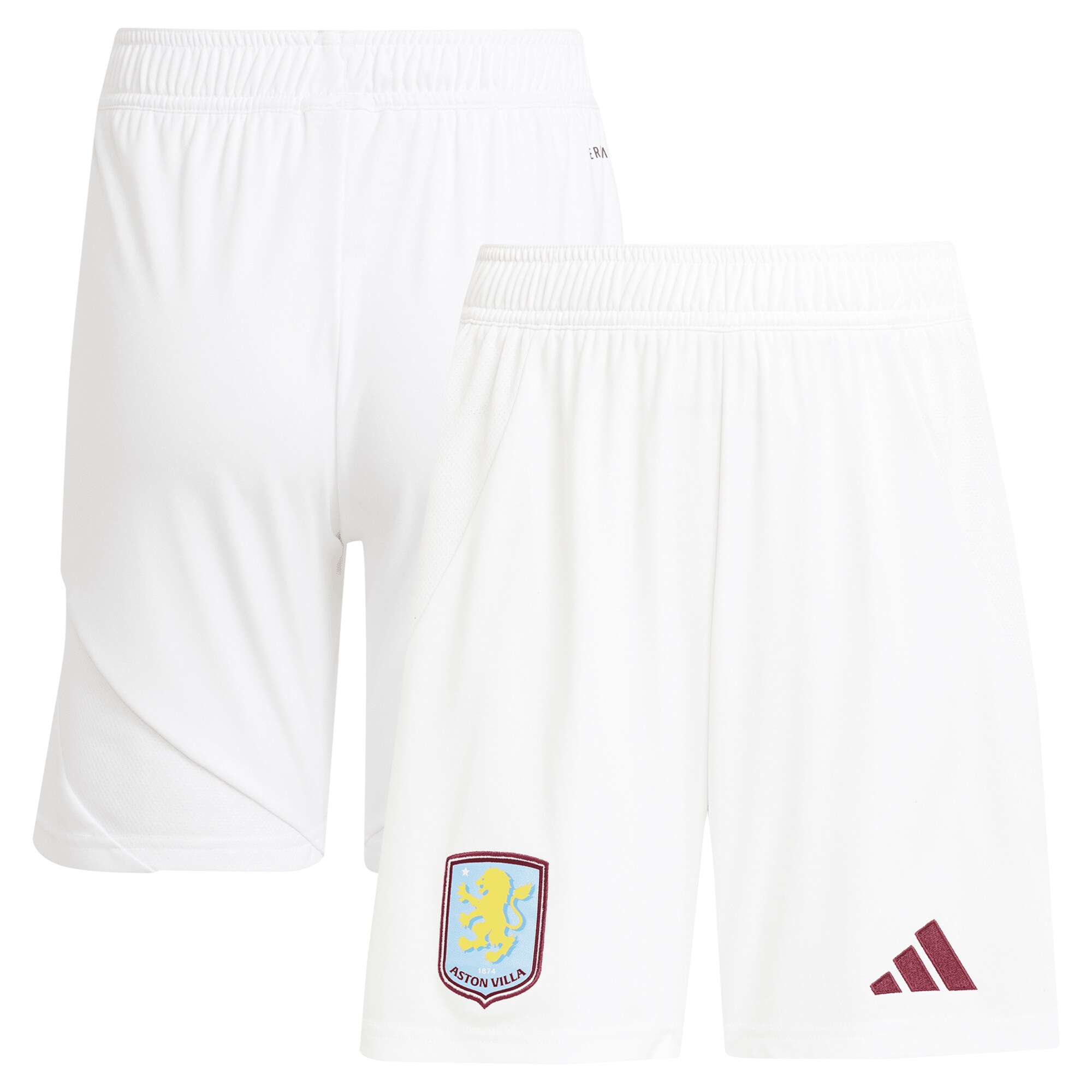 aston villa adidas home shorts 2024-25 with custom printing Collection - Aston Villa Fan Shop Official Gear