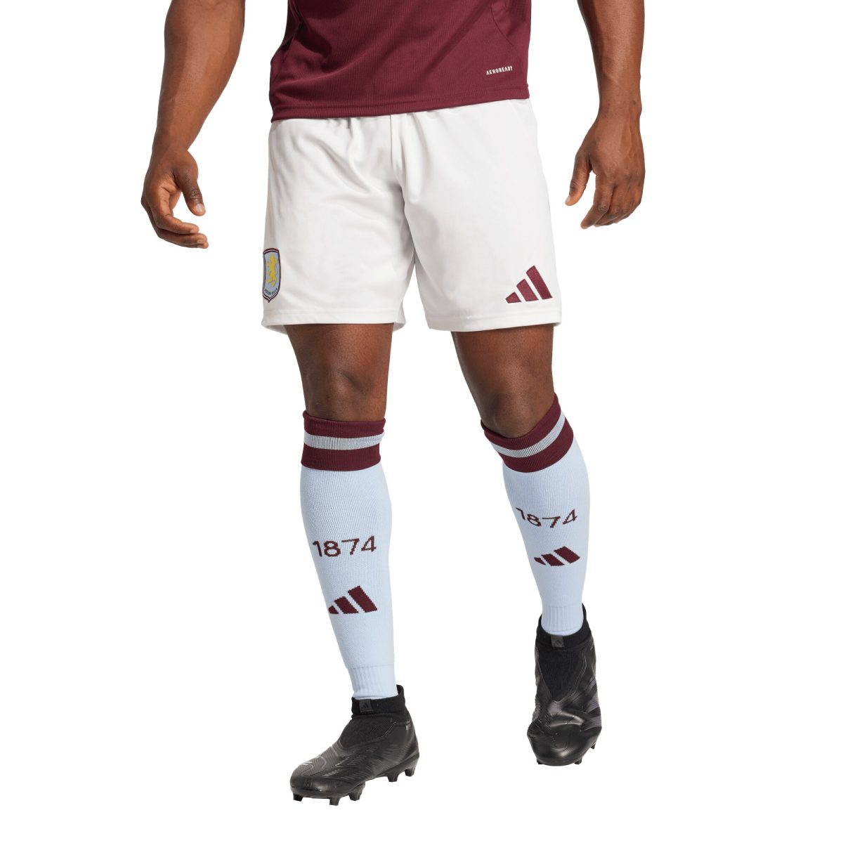 aston villa adidas home shorts 2024-25 with custom printing Collection - Aston Villa Fan Shop Official Gear