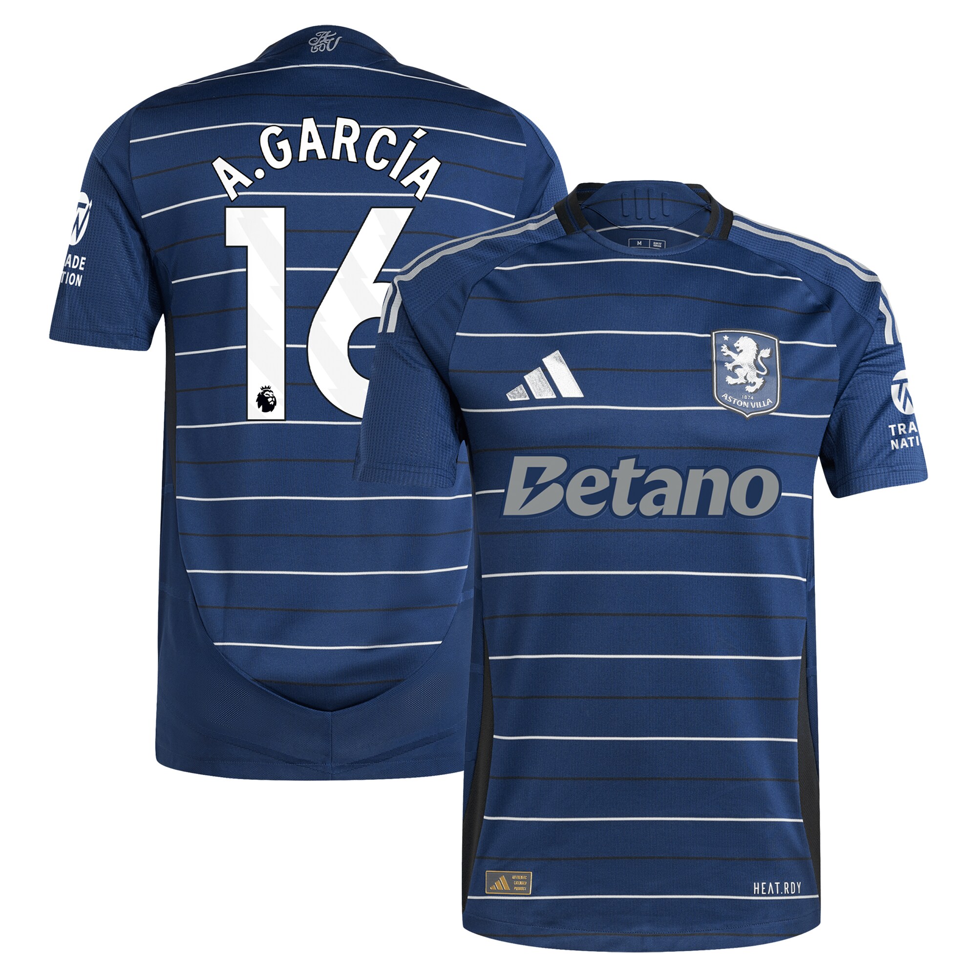 aston villa adidas third authentic shirt 2024-25 with a.garcía 16 printing Collection – Aston Villa Fan Shop Official Gear Collection - Aston Villa Fan Shop Official Gear