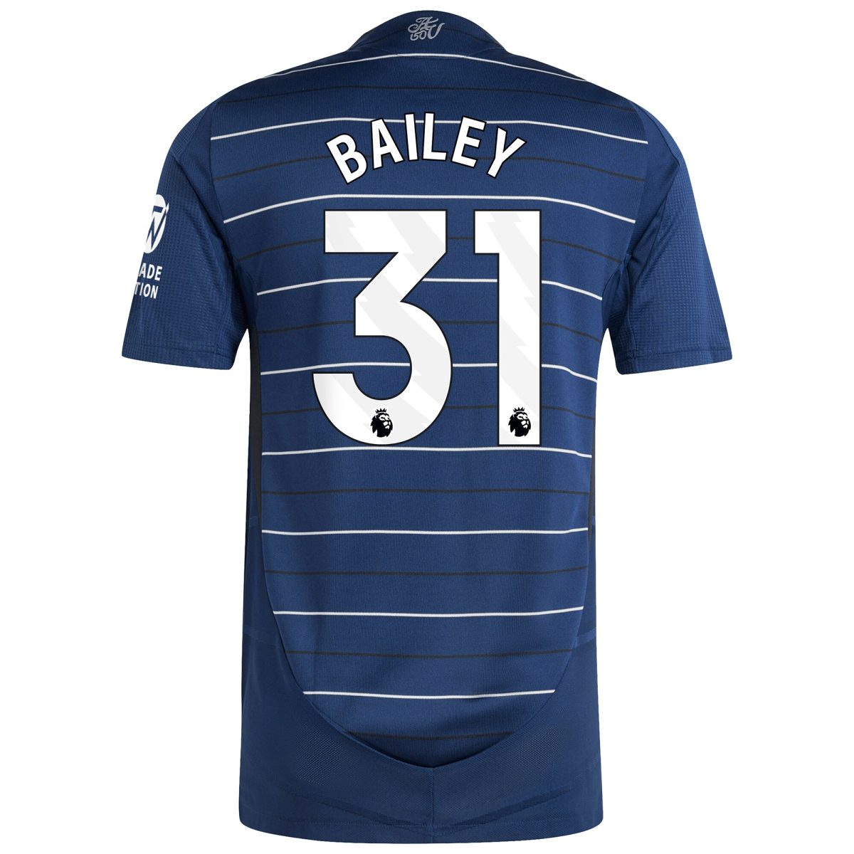 aston villa adidas third authentic shirt 2024-25 with bailey 31 printing Collection - Aston Villa Fan Shop Official Gear