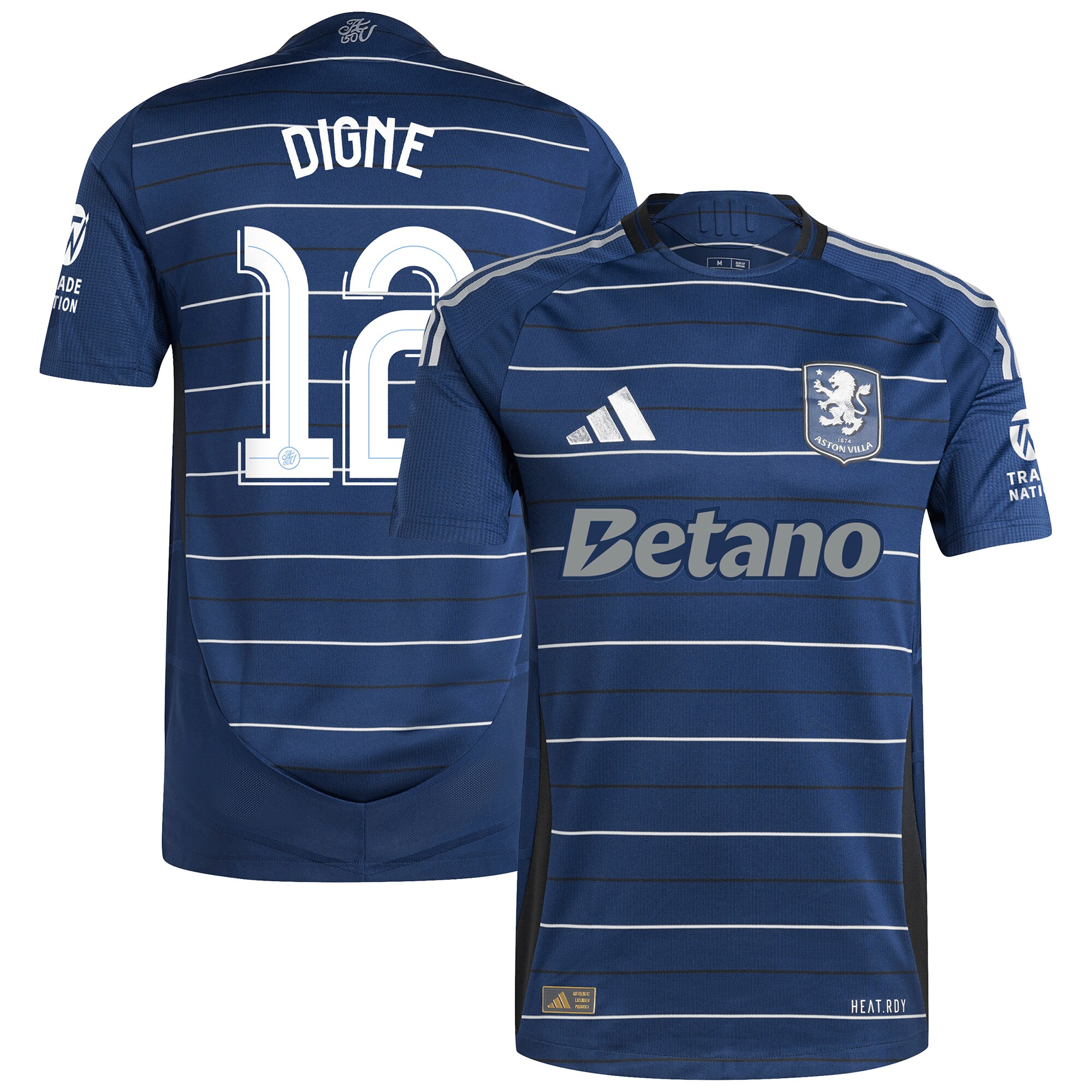 aston villa adidas third authentic shirt 2024-25 with digne 12 cup printing Collection - Aston Villa Fan Shop Official Gear