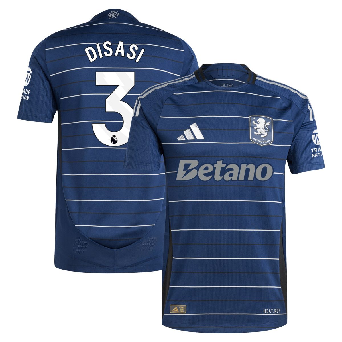 aston villa adidas third authentic shirt 2024-25 with disasi 3 printing Collection – Aston Villa Fan Shop Official Gear Collection - Aston Villa Fan Shop Official Gear