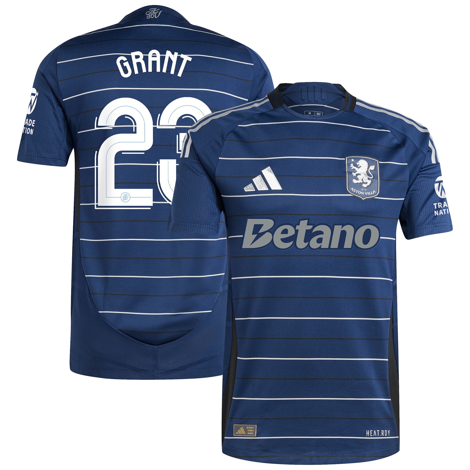 aston villa adidas third authentic shirt 2024-25 with grant 23 cup printing Collection - Aston Villa Fan Shop Official Gear