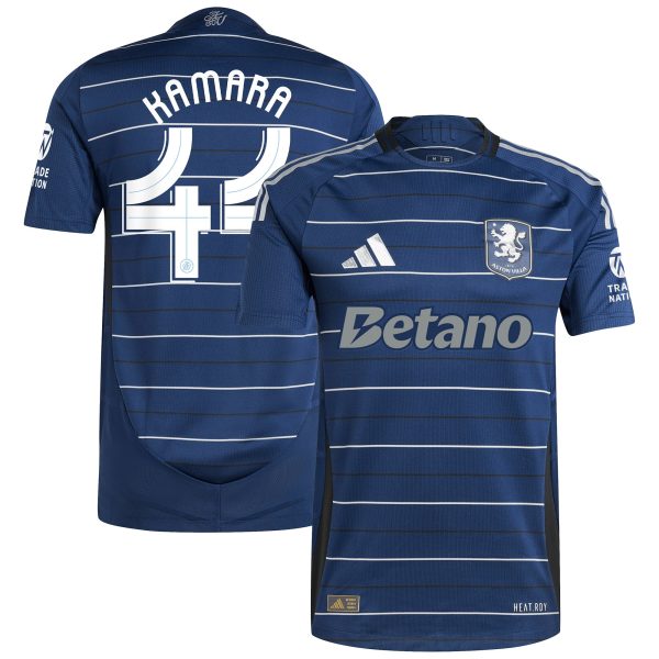 aston villa adidas third authentic shirt 2024-25 with kamara 44 cup printing Collection - Aston Villa Fan Shop Official Gear