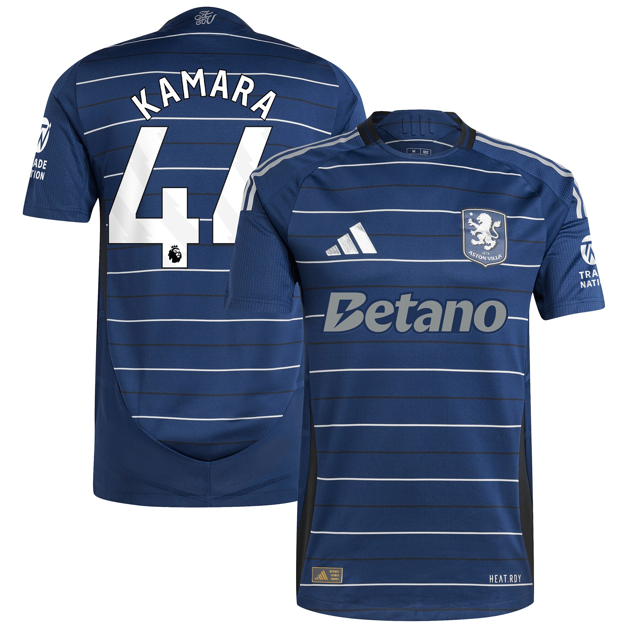 aston villa adidas third authentic shirt 2024-25 with kamara 44 printing Collection - Aston Villa Fan Shop Official Gear