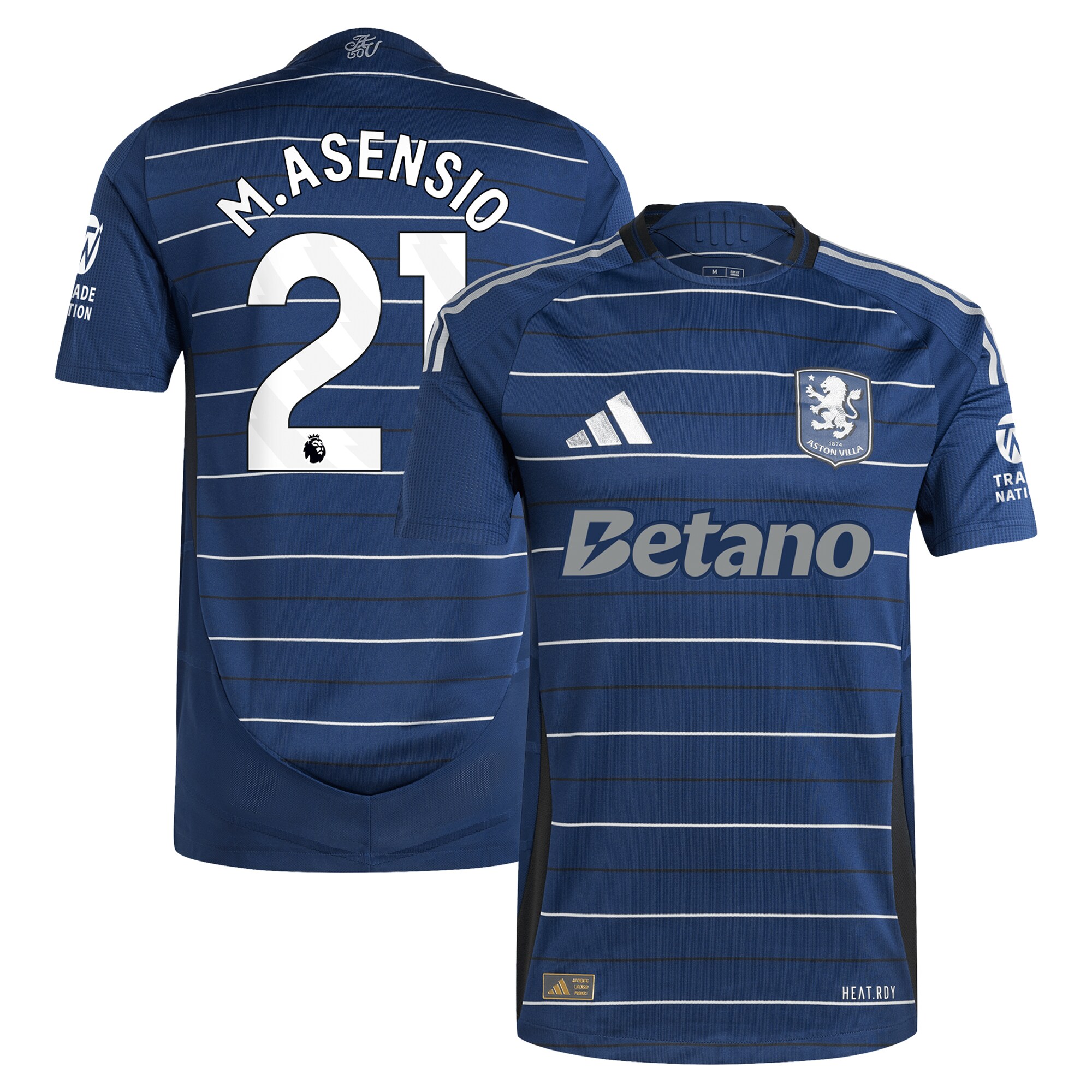 aston villa adidas third authentic shirt 2024-25 with m.asensio 21 printing Collection – Aston Villa Fan Shop Official Gear Collection - Aston Villa Fan Shop Official Gear