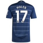 aston villa adidas third authentic shirt 2024-25 with malen 17 printing Collection - Aston Villa Fan Shop Official Gear