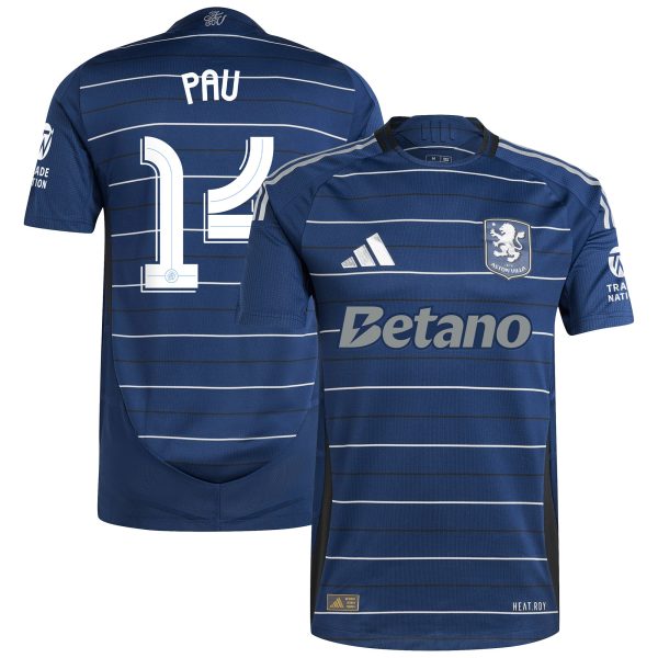 aston villa adidas third authentic shirt 2024-25 with pau 14 cup printing Collection - Aston Villa Fan Shop Official Gear