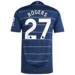 aston villa adidas third authentic shirt 2024-25 with rogers 27 printing Collection - Aston Villa Fan Shop Official Gear