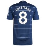 aston villa adidas third authentic shirt 2024-25 with tielemans 8 printing Collection - Aston Villa Fan Shop Official Gear