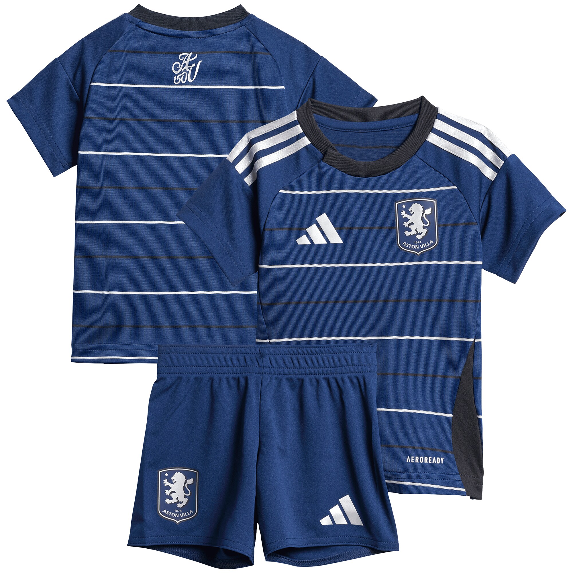 aston villa adidas third baby kit 2024-25 with custom printing Collection - Aston Villa Fan Shop Official Gear