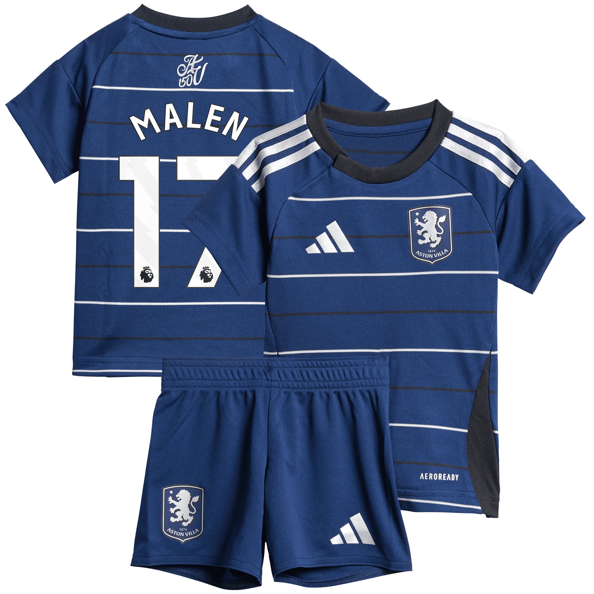 aston villa adidas third baby kit 2024-25 with malen 17 printing Collection - Aston Villa Fan Shop Official Gear