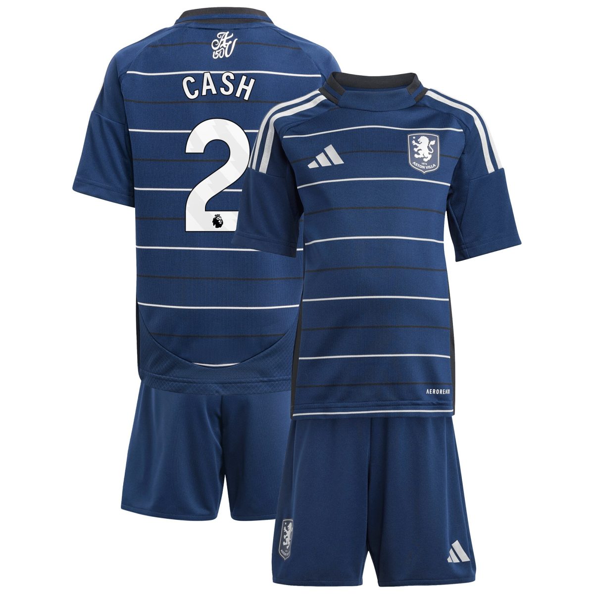 aston villa adidas third minikit 2024-25 with cash 2 printing Collection - Aston Villa Fan Shop Official Gear