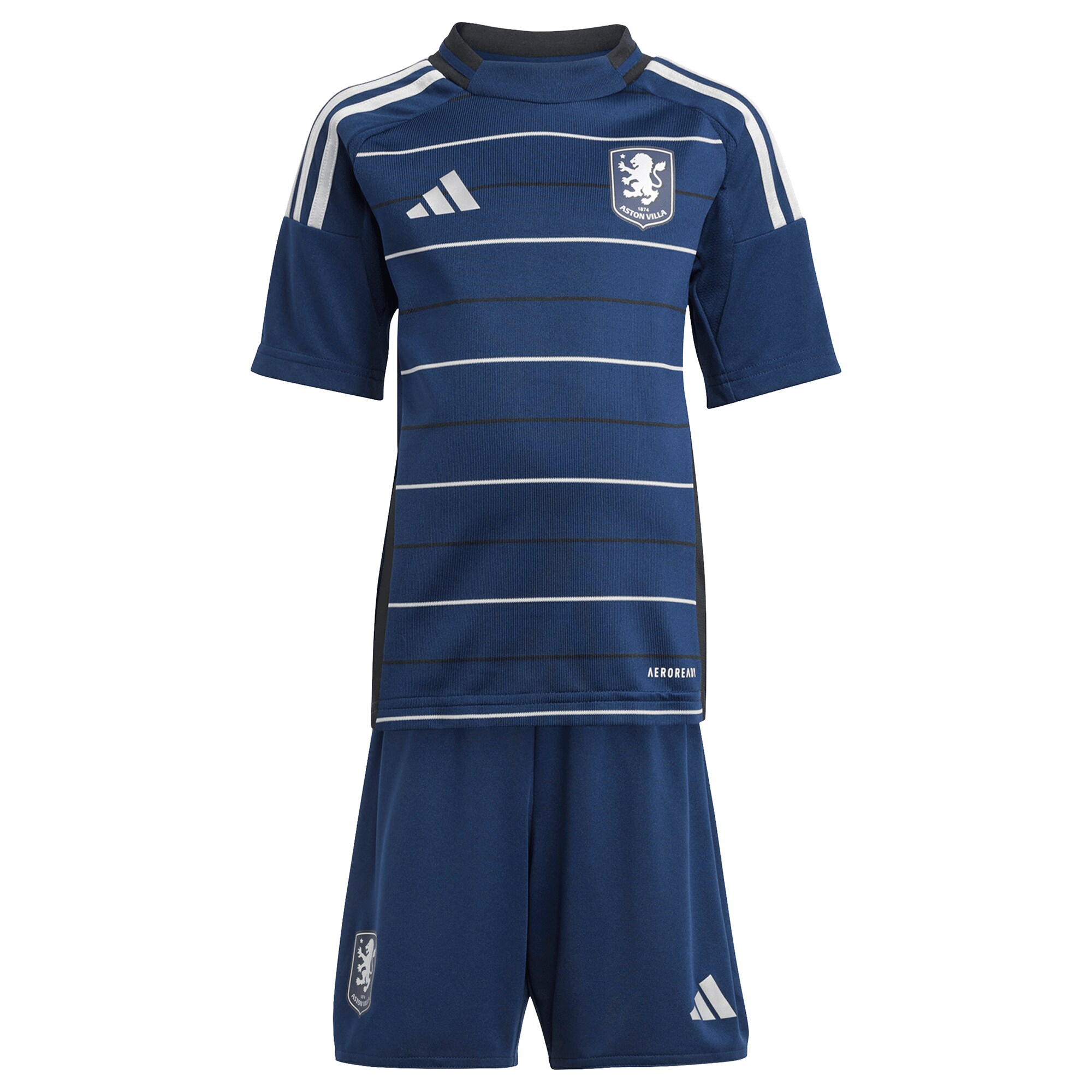 aston villa adidas third minikit 2024-25 with diego carlos 3 printing Collection - Aston Villa Fan Shop Official Gear